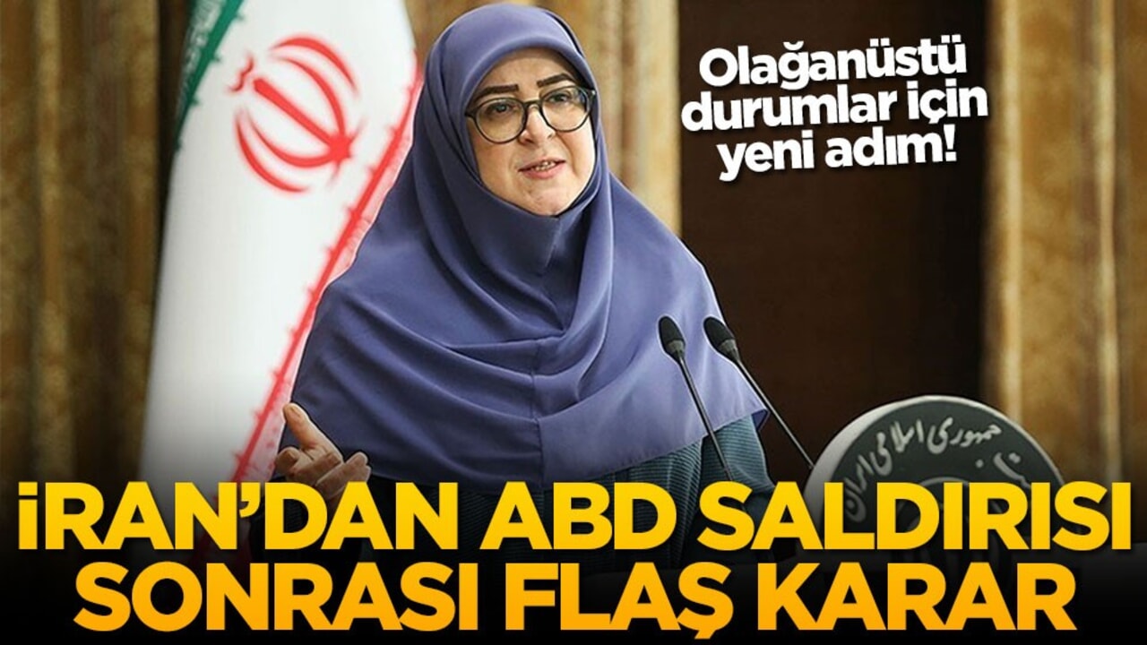 Olağanüstü durumlar için yeni adım! İran'dan ABD saldırısı sonrası flaş karar