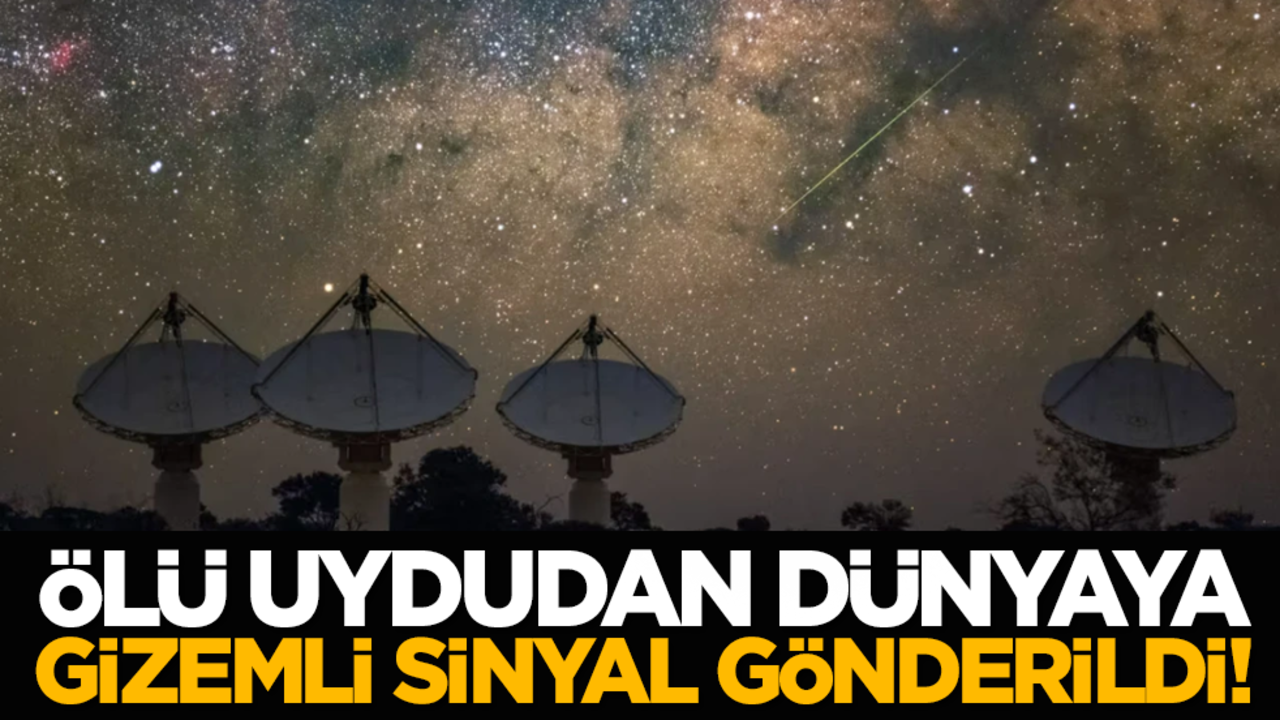Ölü uydudan dünyaya gizemli sinyal gönderildi!
