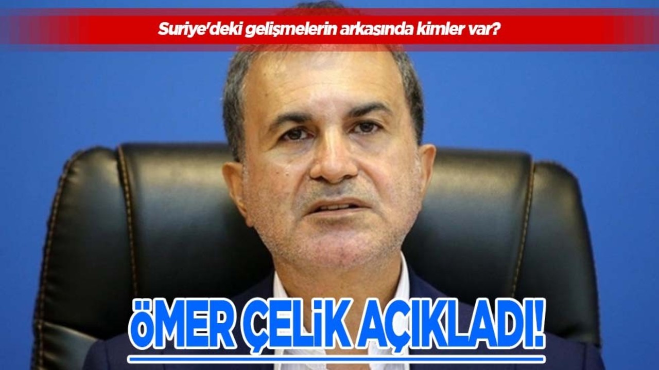 Ömer Çelik'ten canlı yayında kritik açıklamalar! Tepki gösterdi