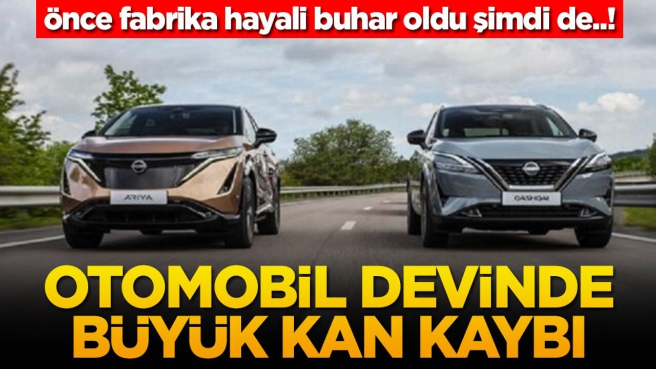 Önce fabrika hayali buhar oldu şimdi de..! Otomobil devinde büyük kan kaybı