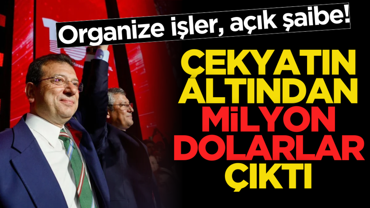 Organize işler, açık şaibe: Çekyatın altından milyar dolarlar çıktı