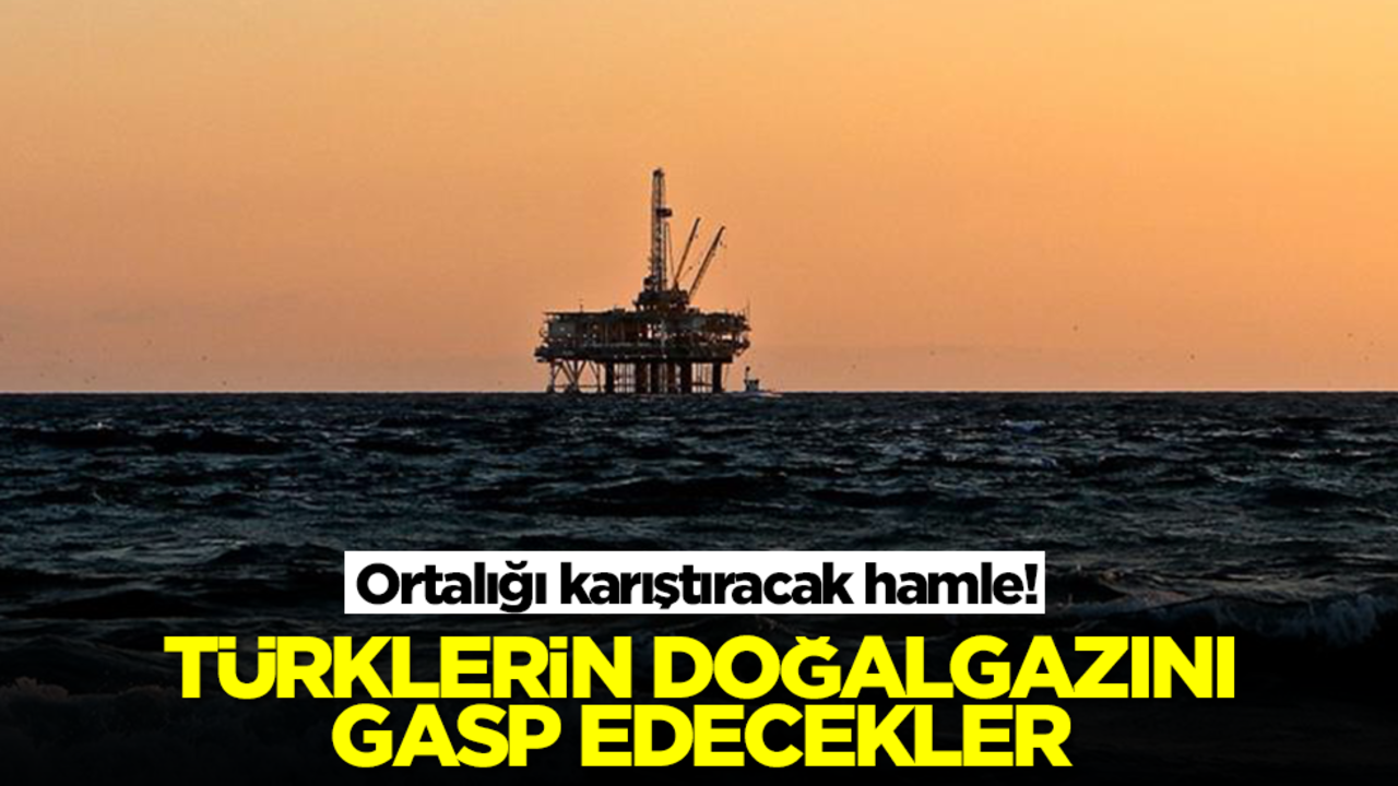 Ortalığı karıştıracak hamle! Türklerin doğalgazını gasp edecekler