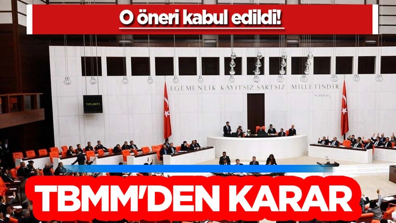 ÖTV düzenlemesi Meclis'ten geçti: Kabul edildi! AK Parti: TBMM'den tatil kararı