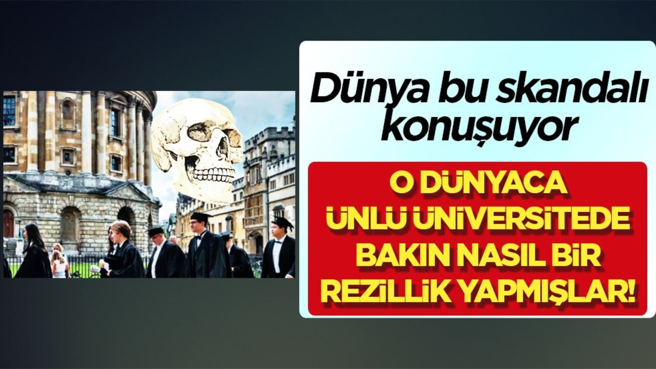 Oxford akademisyenleri kadın kafatasından içki içmiş! Tam 225 yıllık! Herkes şokta