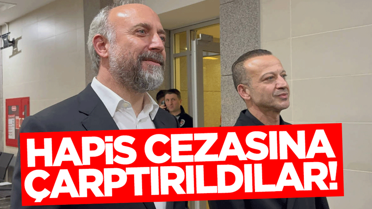 Oyuncu Halit Ergenç ile Rıza Kocaoğlu’na hapis cezası