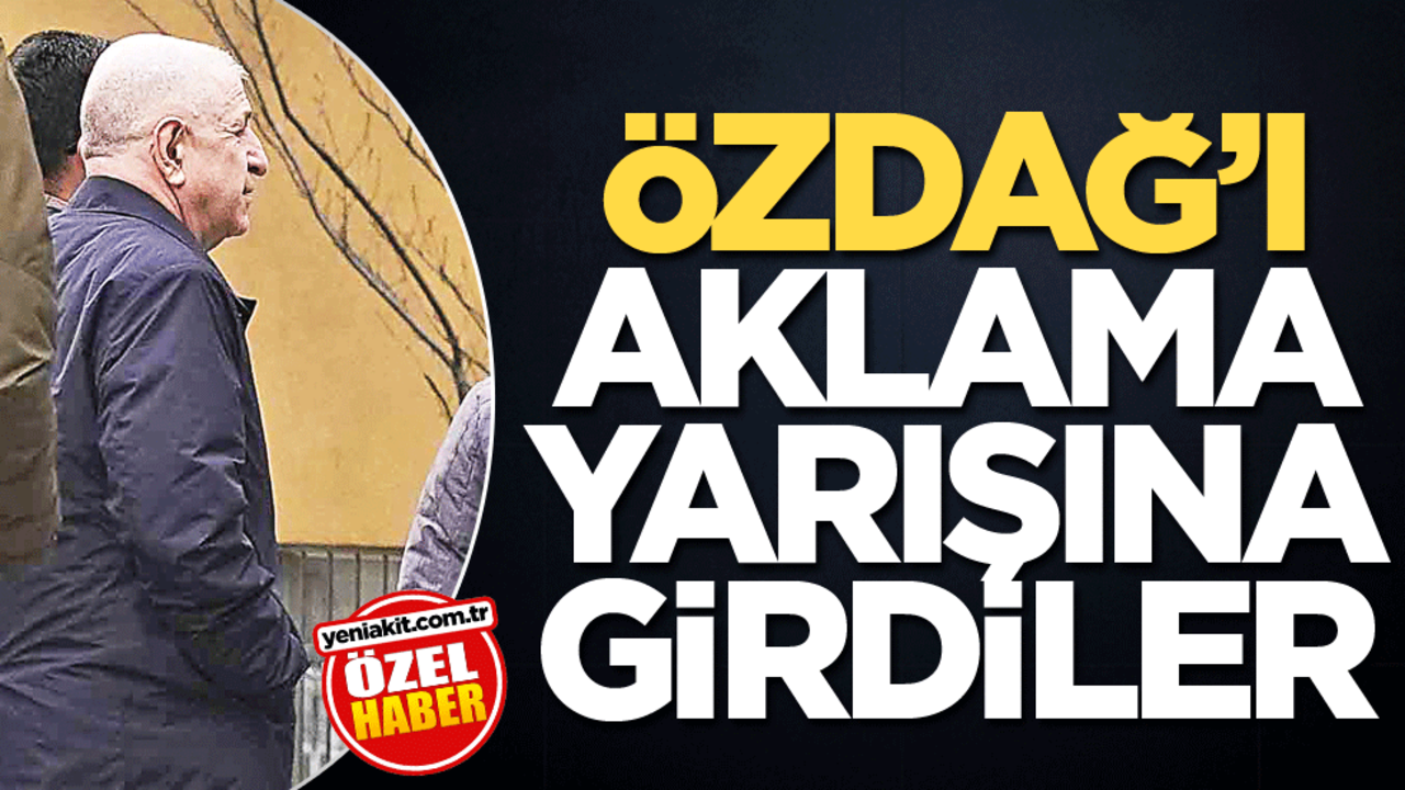 Özdağ’ı aklama yarışına girdiler