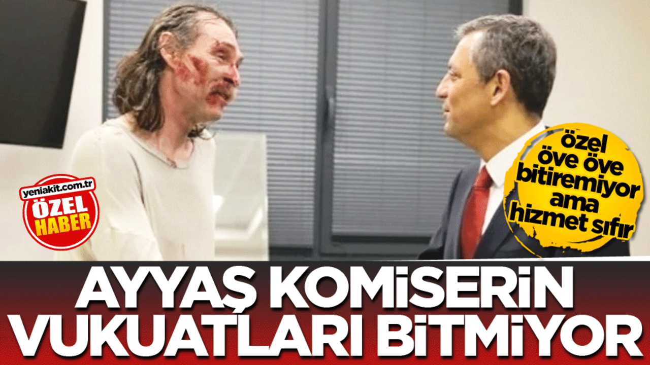 Özel öve öve bitiremiyor ama hizmet sıfır! Ayyaş Komiserin vukuatları bitmiyor