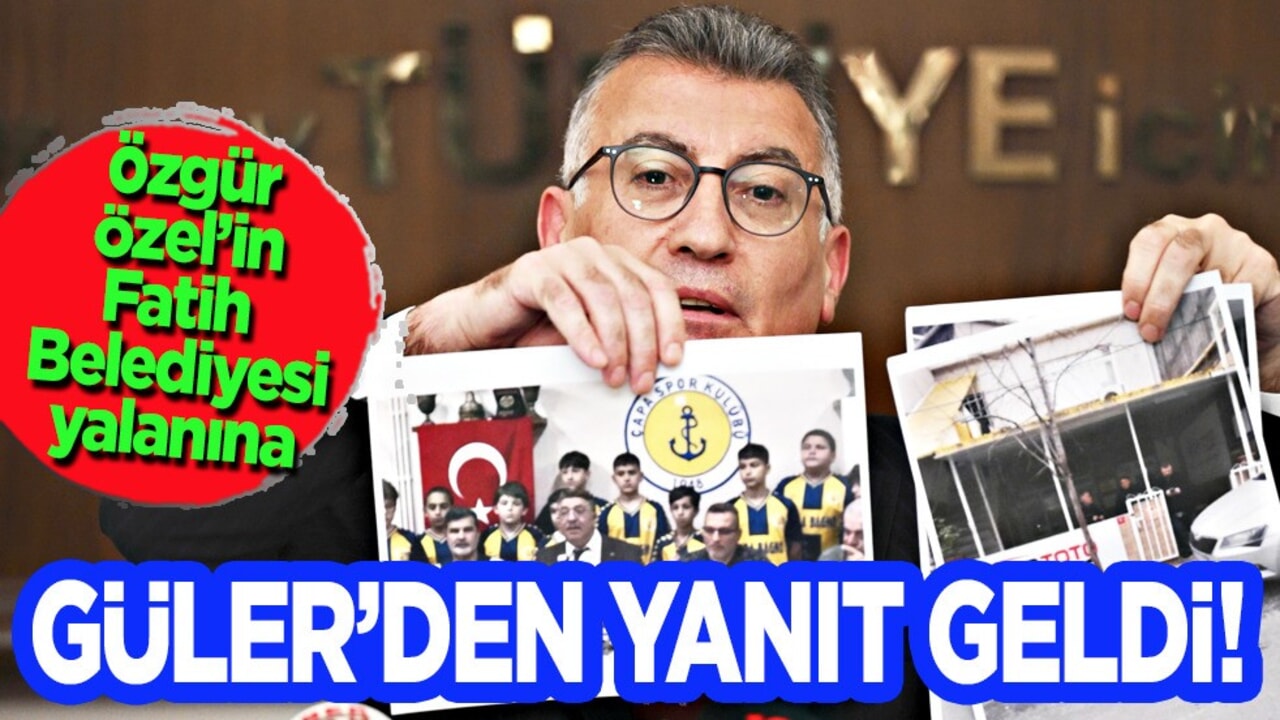 Özel'in Fatih Belediyesi iddia etti: AK Partili isim Abdullah Güler’den yanıt geldi! İşte cevap