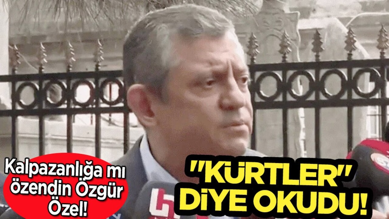 Özgür Özel, okuma yazman mı yok, provokatör musun yoksa kalpazanlığa mı özendin!