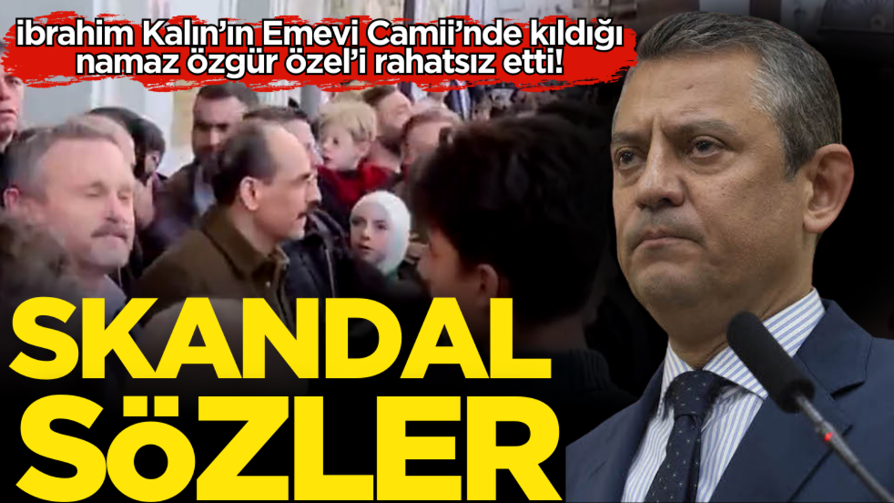 Özgür Özel’den skandal üstüne skandal! Bakın şimdi neyden rahatsız oldu