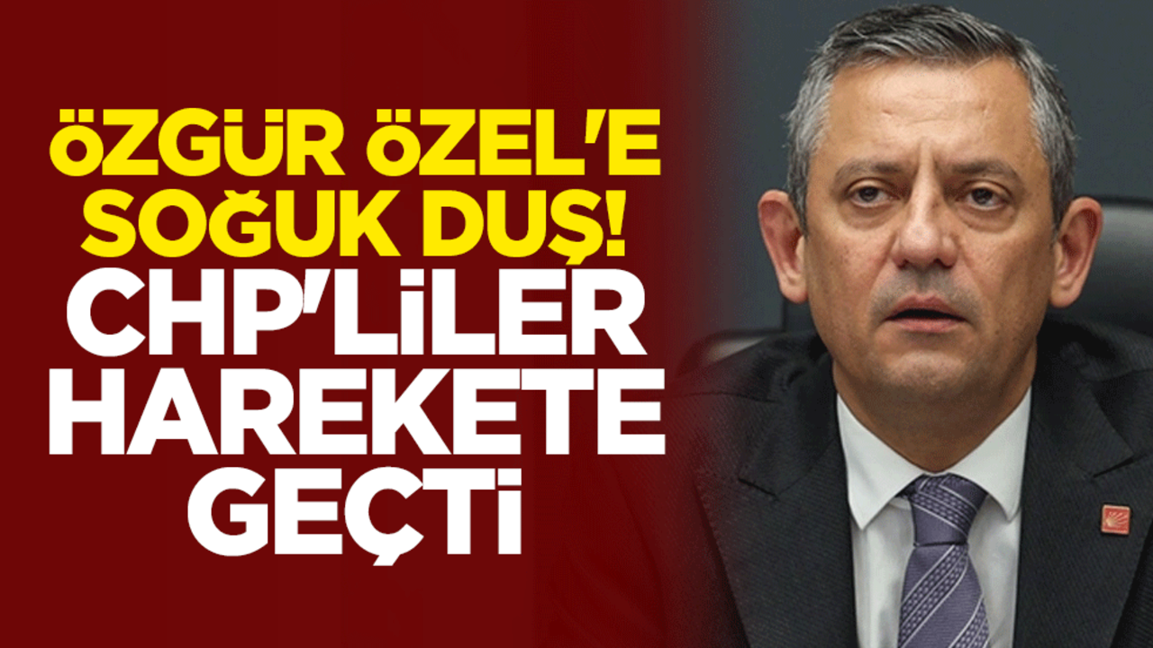 Özgür Özel'e soğuk duş! CHP'liler kurultayın iptali için dava açtı