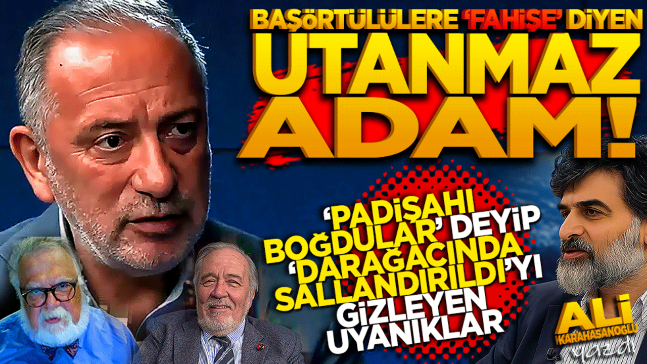 "Padişahı boğdular" deyip, "darağacında sallandırıldı"yı gizleyen uyanıklar. Ali Karahasanoğlu yazdı