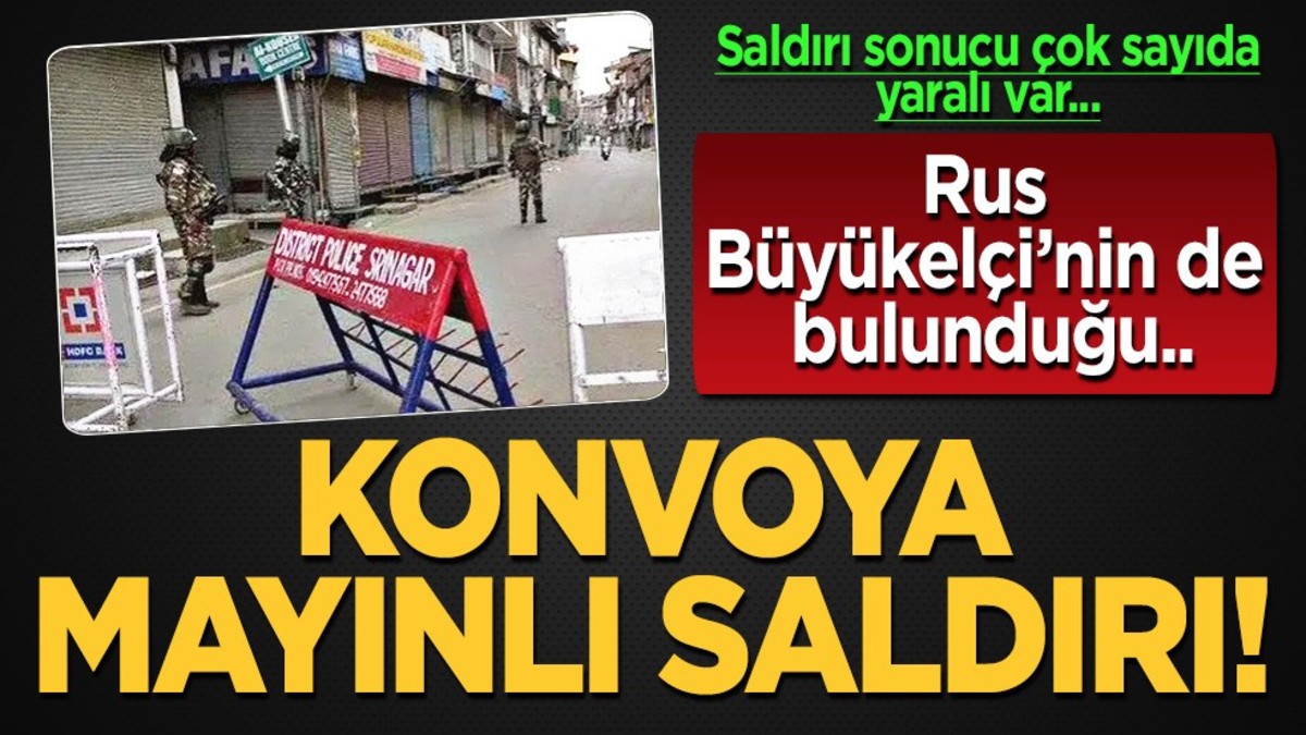 Pakistan'da bombalı saldırı: Rus Büyükelçi’nin de bulunduğu heyeti taşıyan konvoya mayınlı saldırı! 1 ölü var
