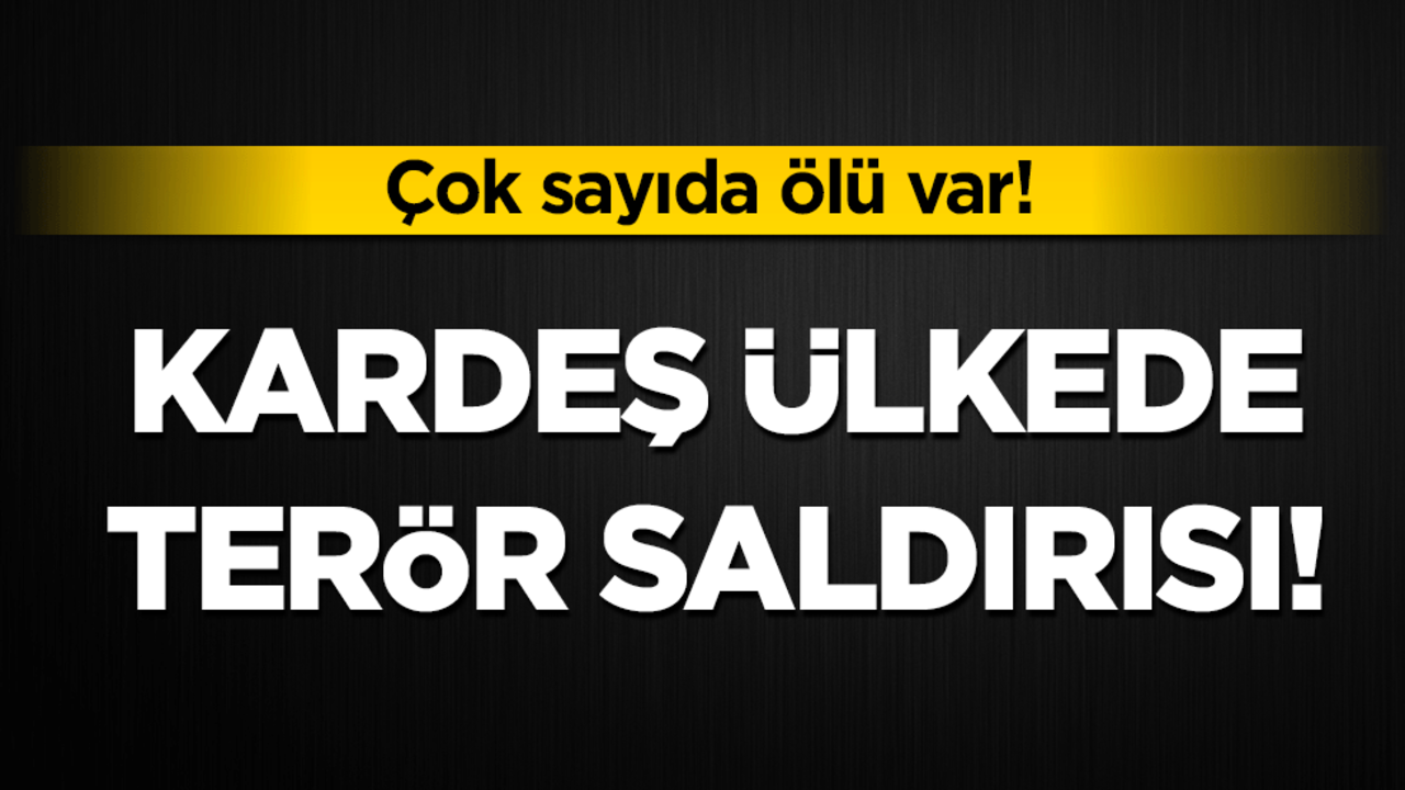 Pakistan'da terör saldırısı: Çok sayıda ölü var!