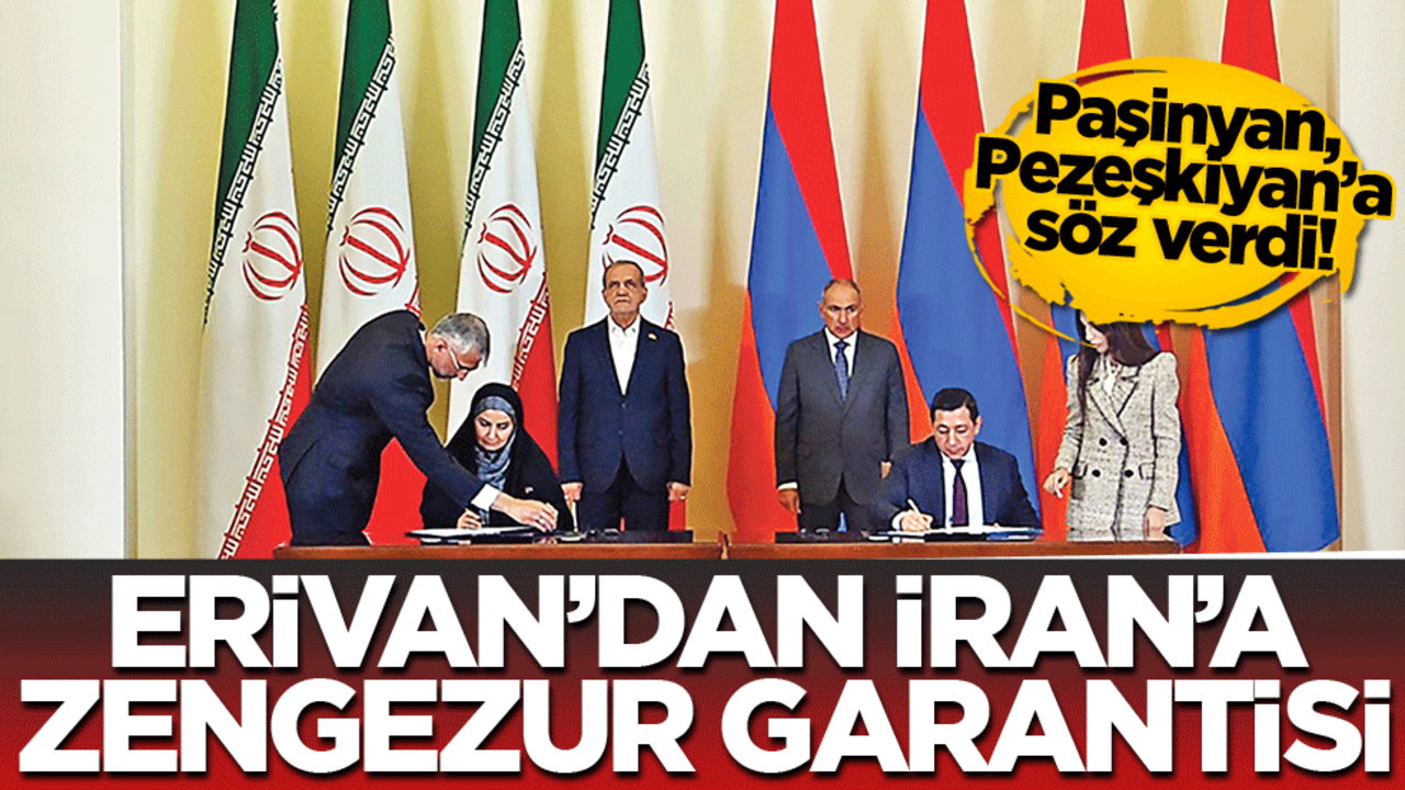 Paşinyan, Pezeşkiyan’a söz verdi! Erivan’dan İran’a Zengezur garantisi