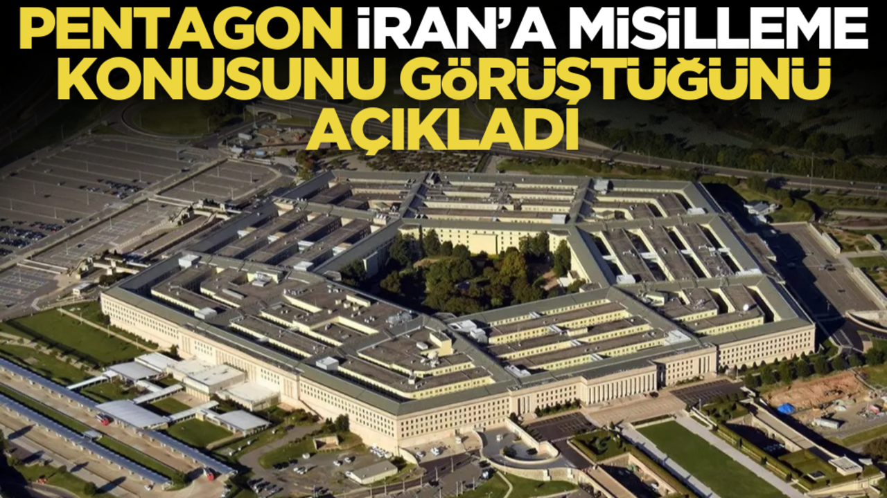 Pentagon, İsrail ile temasta olduğunu açıkladı! İran’a karşılık verme konusu görüşülüyor