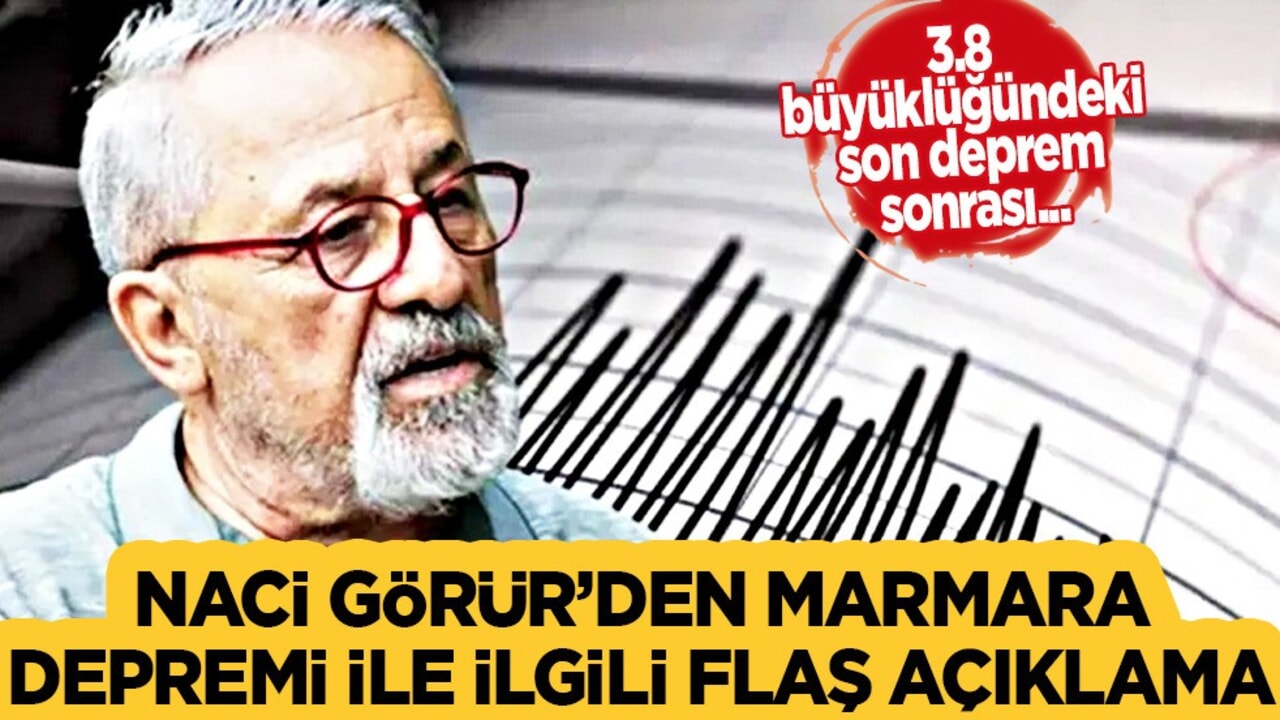 Peş peşe depremlerin ardından Prof. Dr. Naci Görür'den Marmara depremi açıklaması!