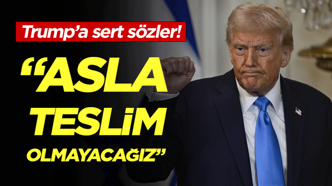 Pezeşkiyan'dan Trump'a sert sözler: Asla teslim olmayacağız!