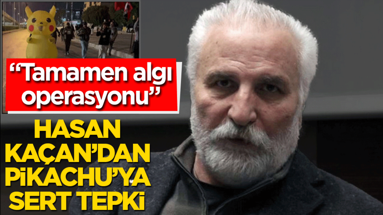 ‘Pikachu’ kostümlü eylemciye sert tepki: "Tamamen algı operasyonu"