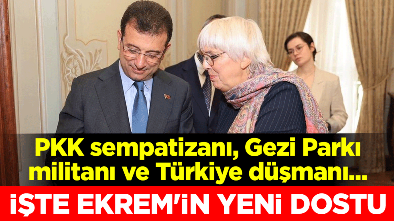 PKK sempatizanı, Gezi Parkı militanı ve Türkiye düşmanı... İşte Ekrem'in yeni dostu