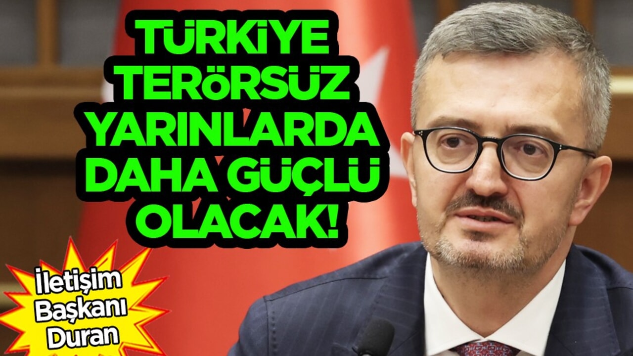 PKK silah bıraktı! Cumhurbaşkanlığı İletişim Başkanı Duran'dan ilk açıklama geldi...