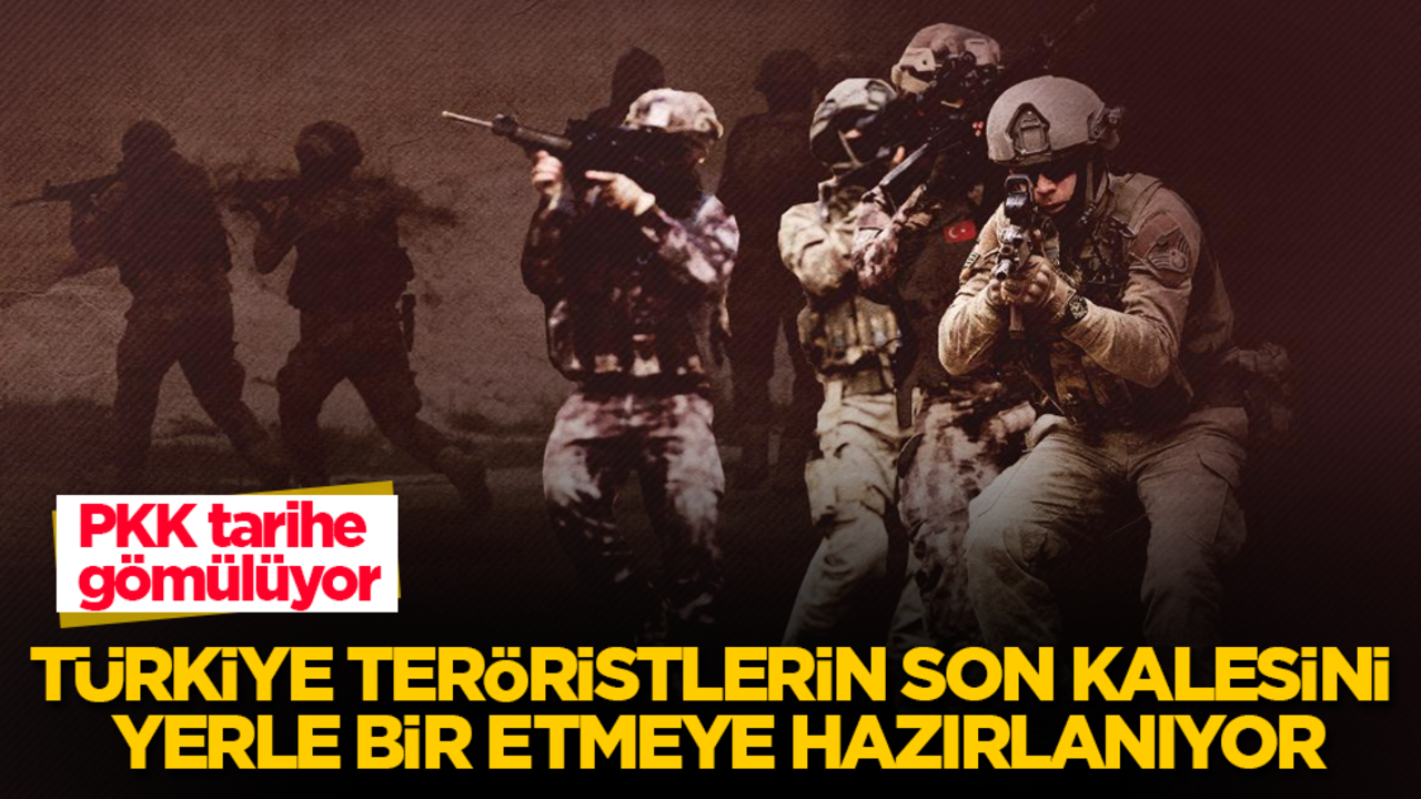 PKK tarihe gömülüyor! Türkiye teröristlerin son kalesini yerle bir etmeye hazırlanıyor