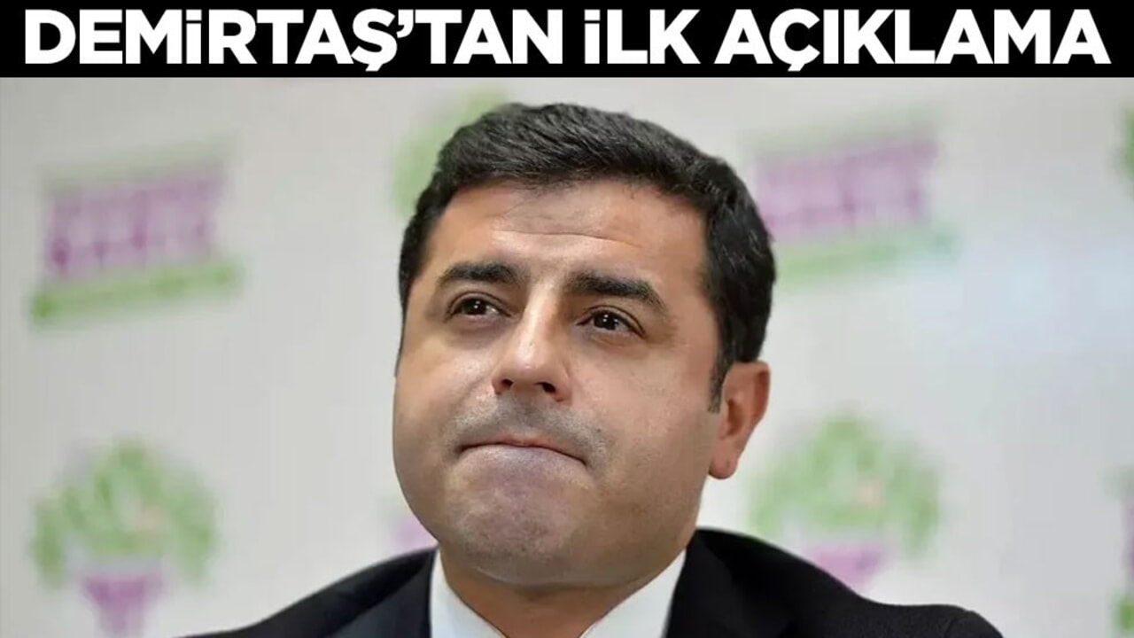 PKK'lı Selahattin Demirtaş'tan fesih kararı sonrası ilk açıklama