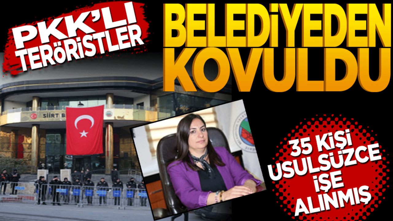 PKK’lı teröristler belediyeden kovuldu