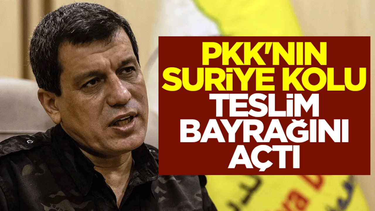 PKK'nın Suriye kolu SDG teslim bayrağını açtı