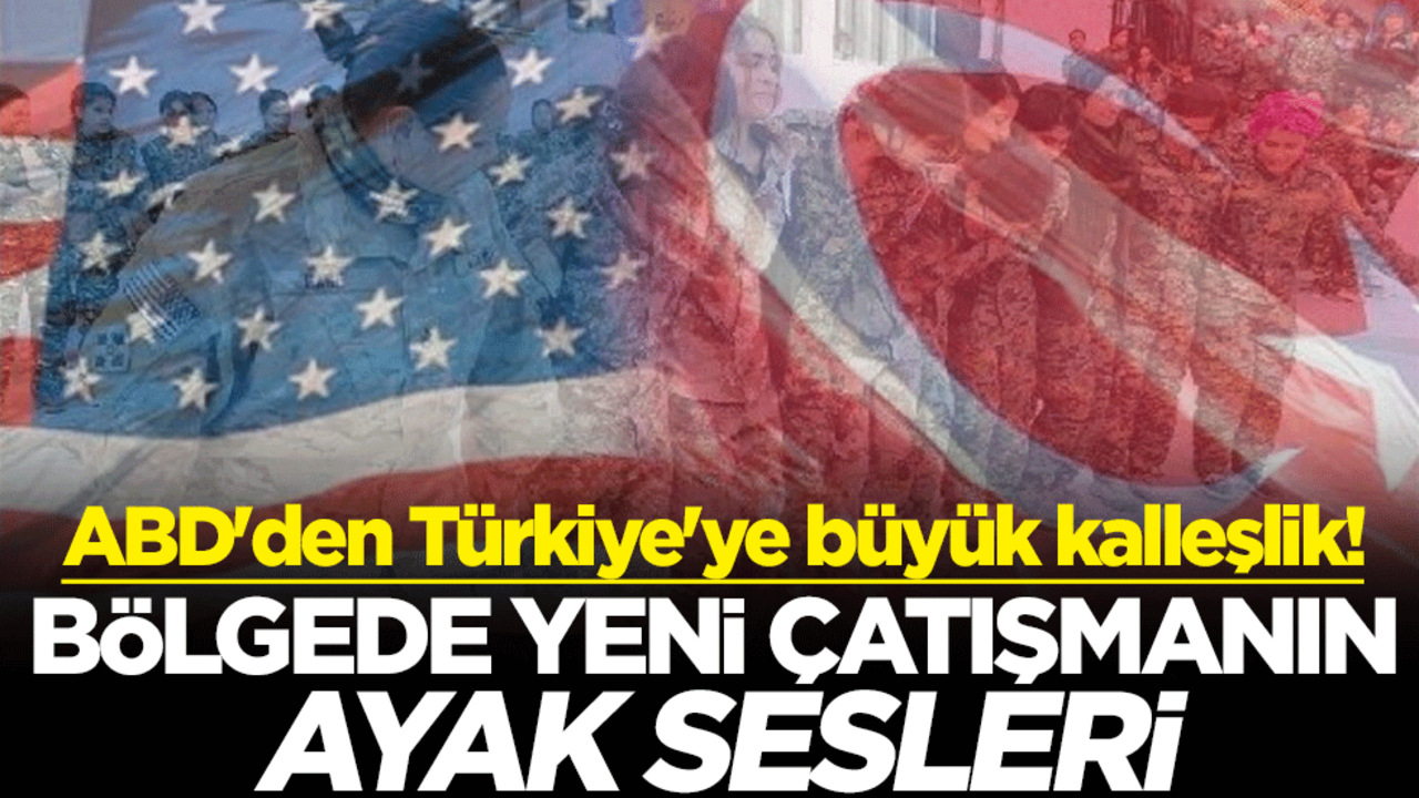 PKK/YPG ile ABD'li kadın askerler Haseke'nin kuzeyinde bir arada görüntülendi! Bölgede yeni çatışmanın ayak sesleri