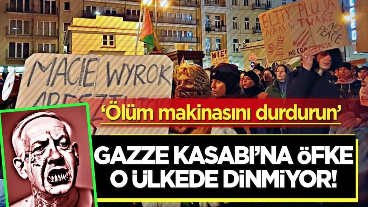 Polonya Bakanlığı'da İsrail protestosu: Netanyahu'yu tutuklama kararı istendi!