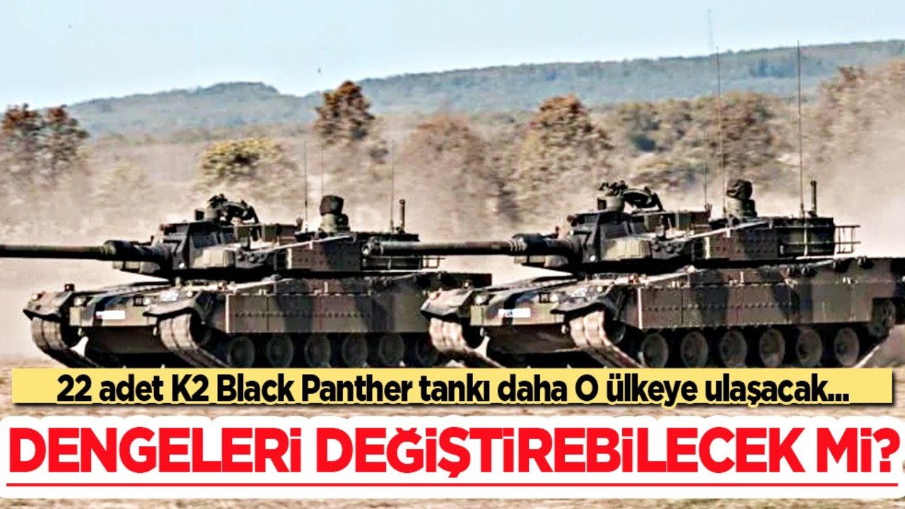 Polonya’ya K2 tankı teslimatı: Polonya bu kez teslim edildi diyerek duyurdu... Tüm dünyaya ilan edildi