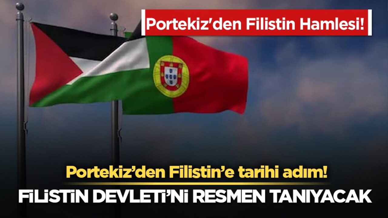 Portekiz, pazar günü Filistin Devleti’ni tanıyacak