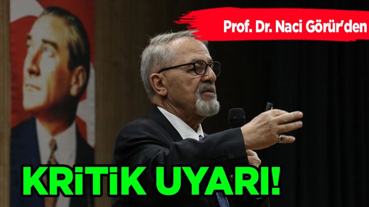 Prof. Dr. Naci Görür'den o il için çok kritik uyarı: 'Zemini çürük, yeraltı suyu fazla'