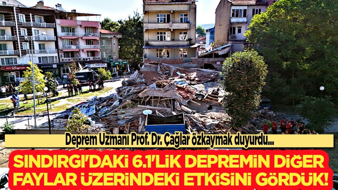 Sındırgı'daki 6.1'lik deprem farklı mekanizmaya sahip! Deprem olacak mı?