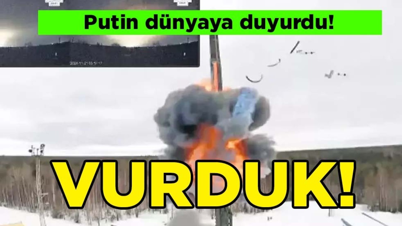 Putin açıkladı: Balistik füzeyle vurduğunu doğruladı! Son dakika! Yeni olay