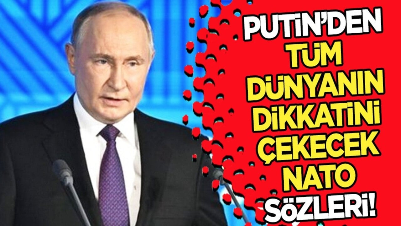 Putin'den NATO ile ilgili flaş açıklama: Rusya'nın saldıracağına inanmak imkansız!