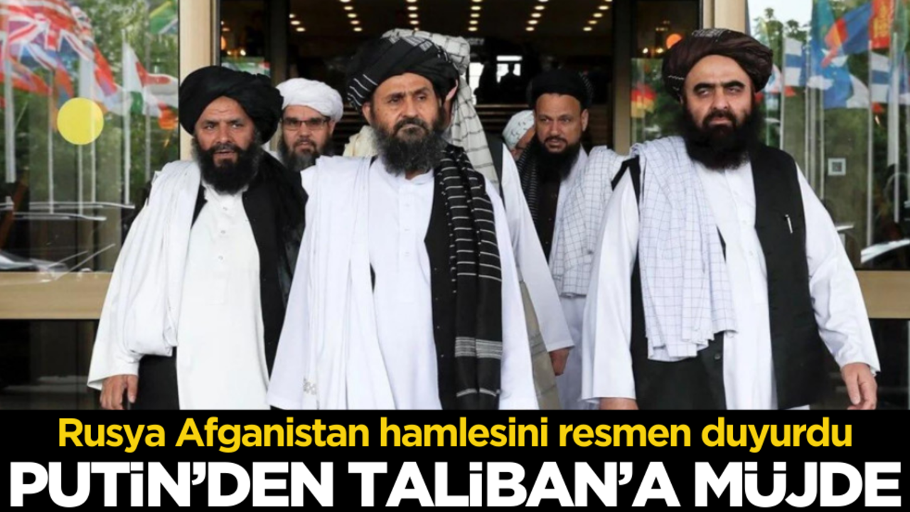 Putin’den Taliban’a müjde