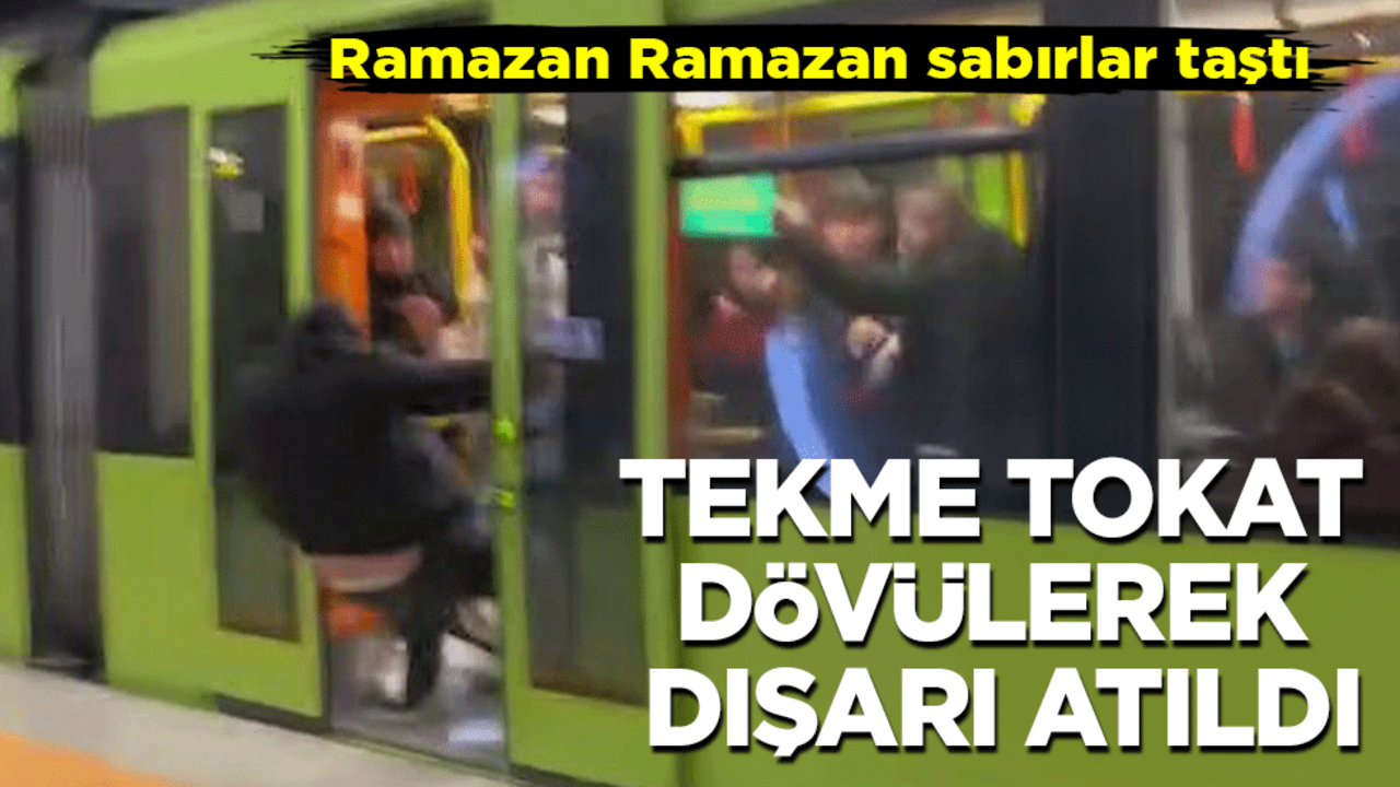 Ramazan Ramazan sabırlar taştı: Yaşlı adama hakaretler durmayınca tekme tokat dövülüp dışarı atıldı
