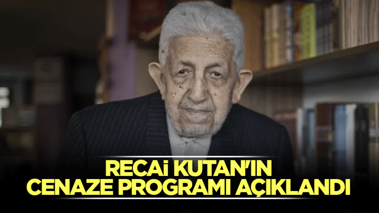 Recai Kutan'ın cenaze programı açıklandı! Nerede defnedileceği bildirildi