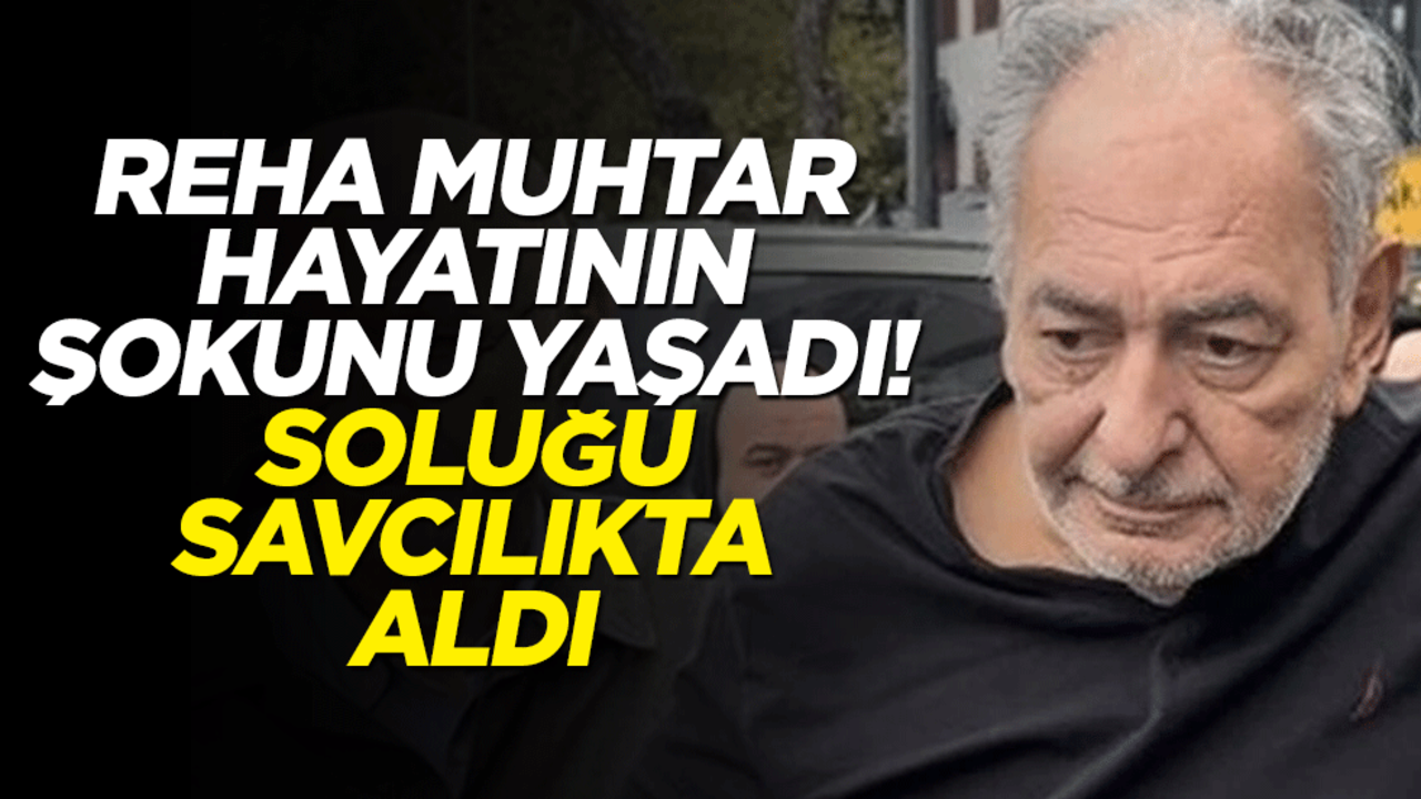 Reha Muhtar hayatının şokunu yaşadı! Soluğu savcılıkta aldı