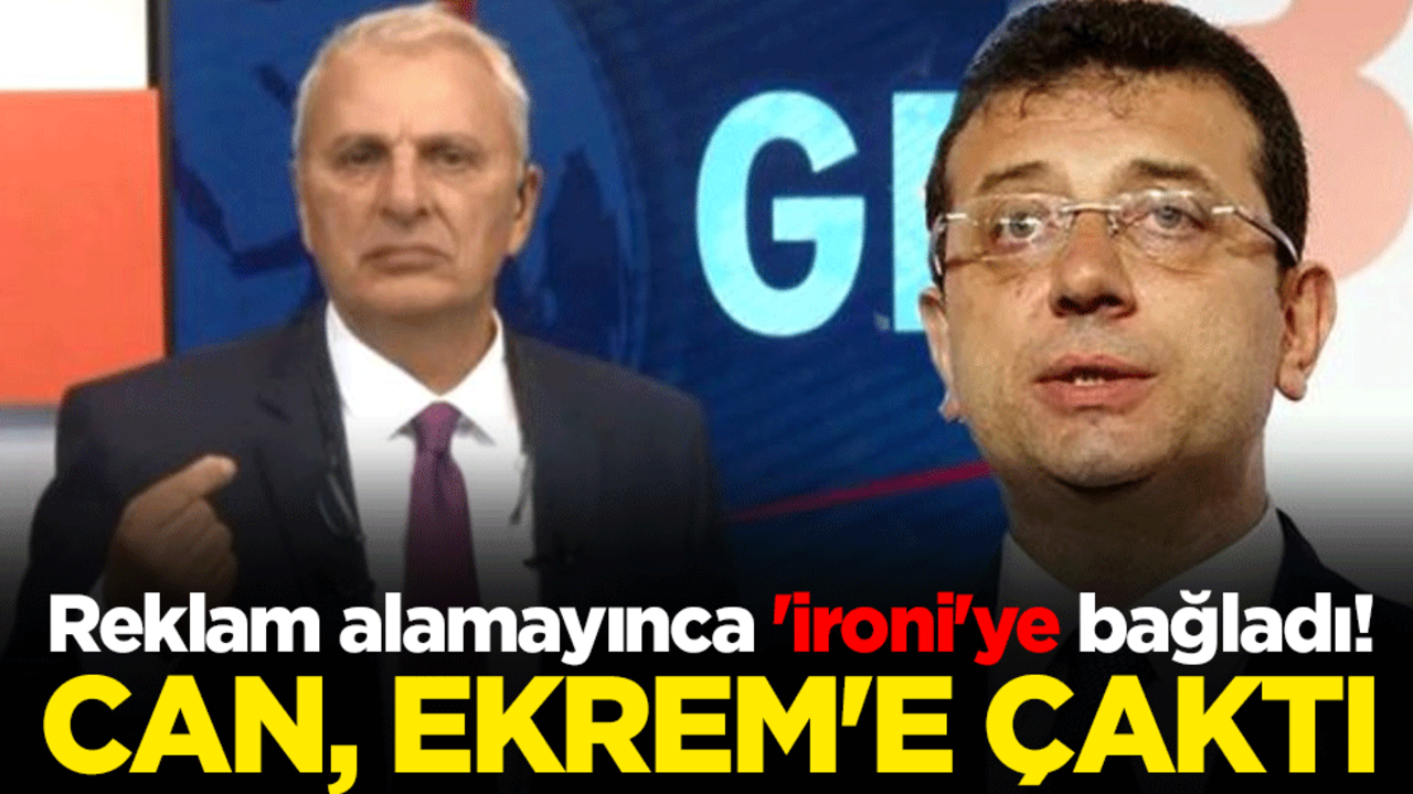 Reklam alamayınca 'ironi'ye bağladı! Can Ataklı Ekrem İmamoğlu'na çaktı