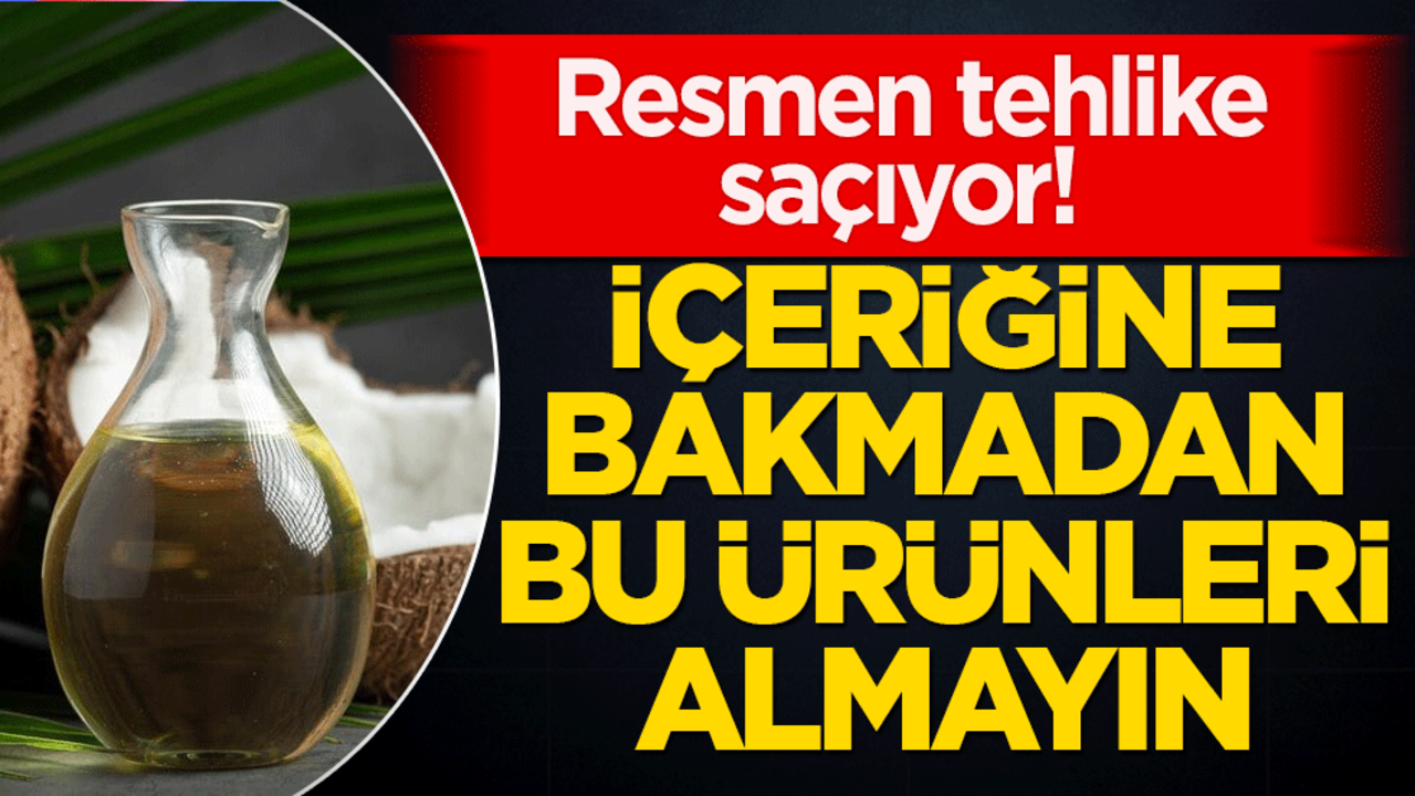 Resmen tehlike saçıyor! İçeriğine bakmadan ürün satın almayın