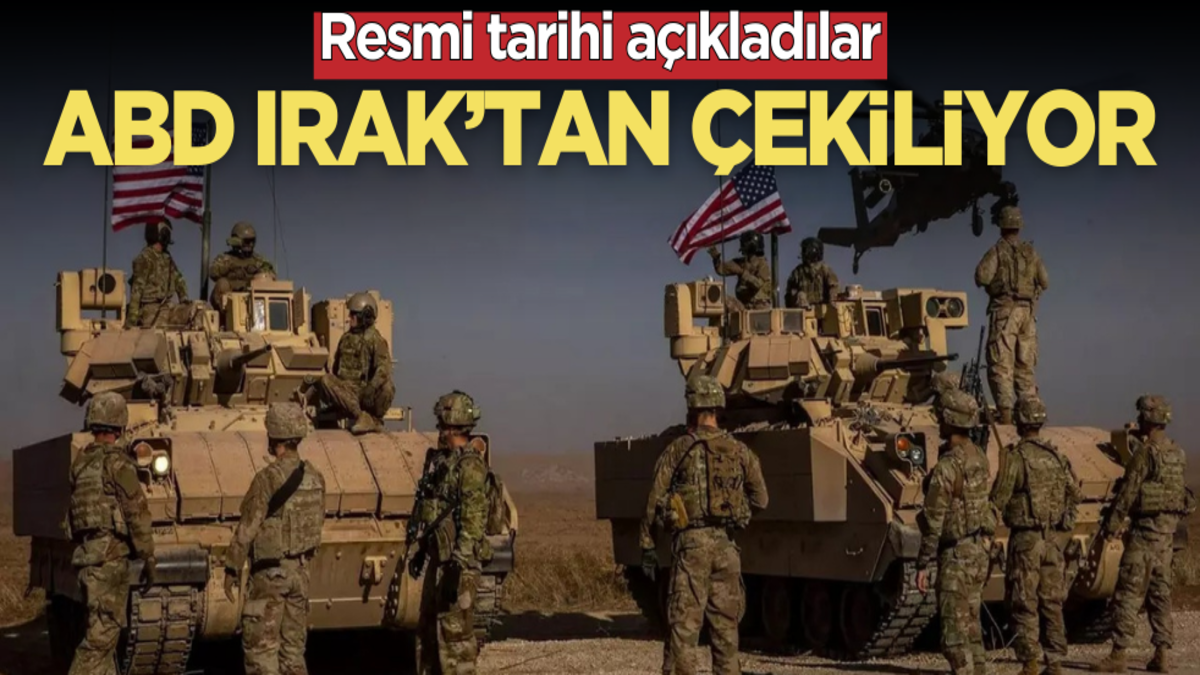 Resmi tarihi açıkladılar! ABD Irak’tan çekiliyor