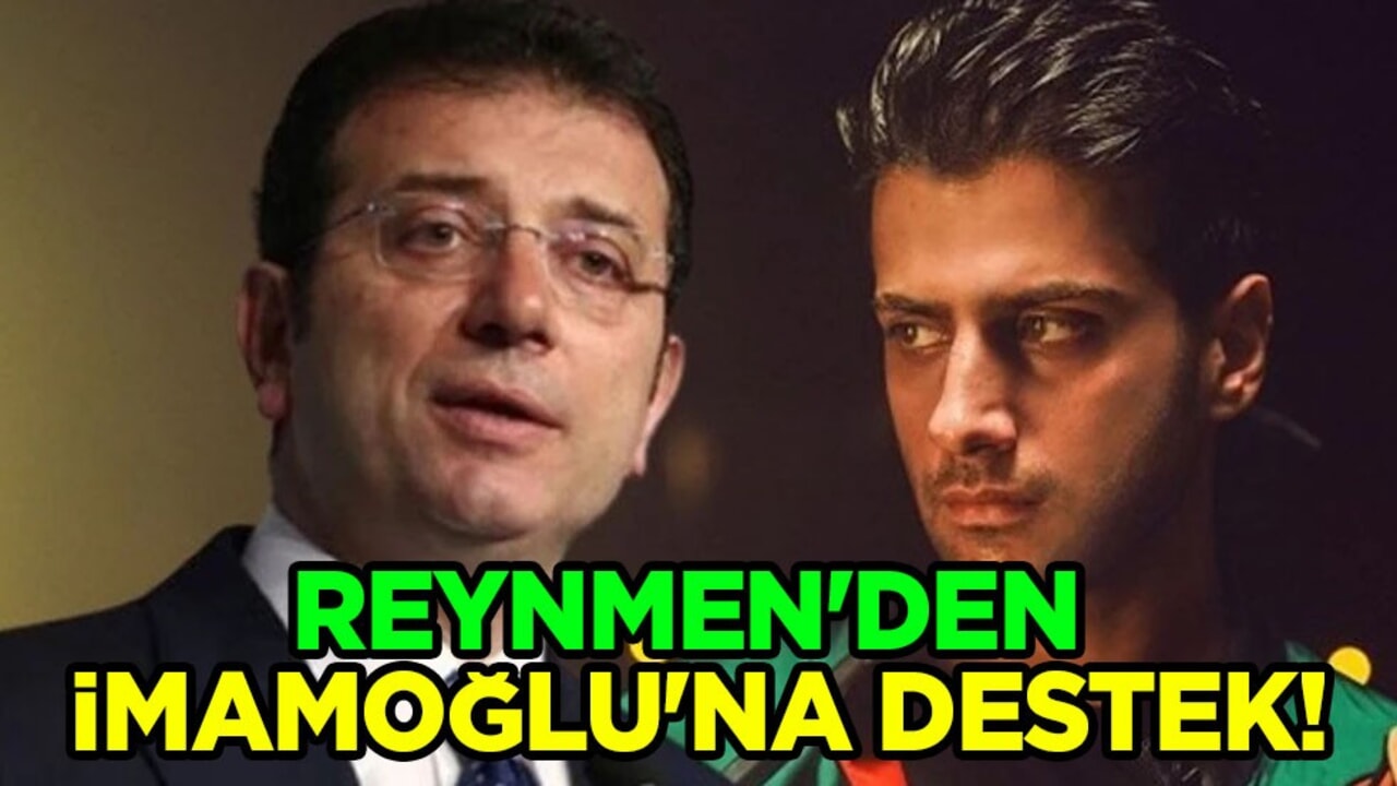 Reynmen(Yusuf Aktaş) sert tepki Ekrem İmamoğlu'na destek! Şok skandal savunma