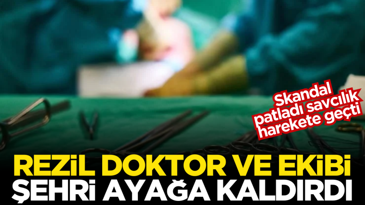 Rezil doktor ve ekibi şehri ayağa kaldırdı! Diyarbakır’da 'irtikap' skandalı