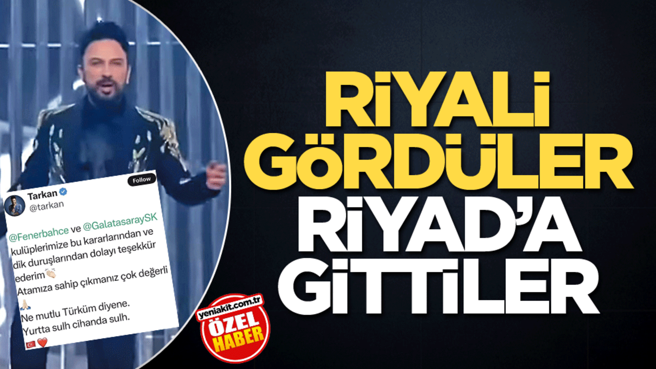 Riyali gördüler Riyad’a gittiler