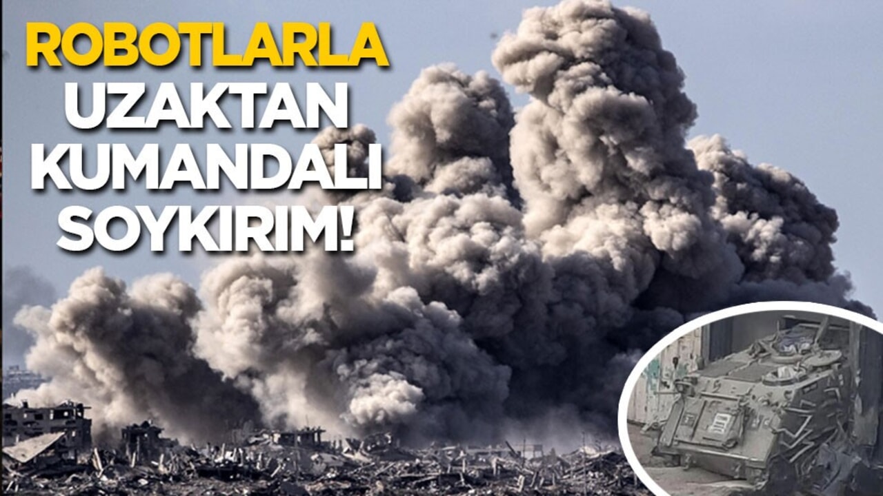 Robotlarla uzaktan kumandalı soykırım!