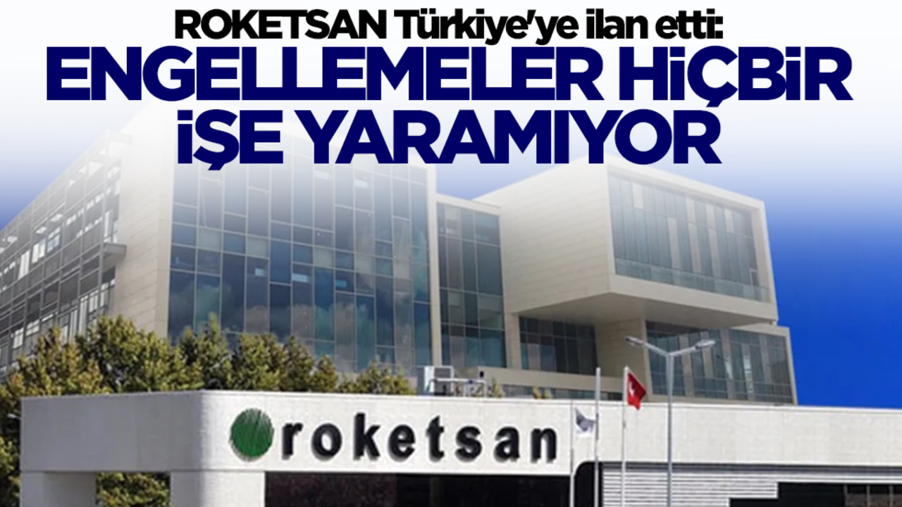 ROKETSAN Türkiye'ye ilan etti: Engellemeler hiçbir işe yaramıyor