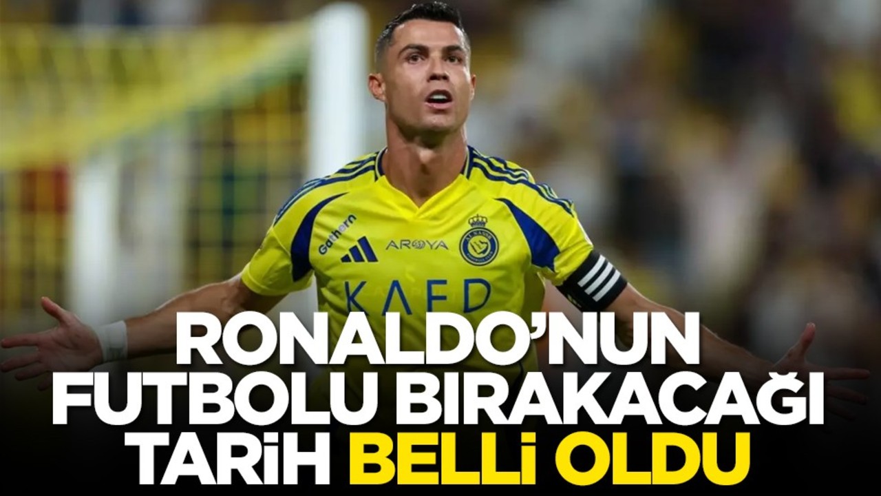 Ronaldo’nun futbolu bırakacağı tarih belli oldu